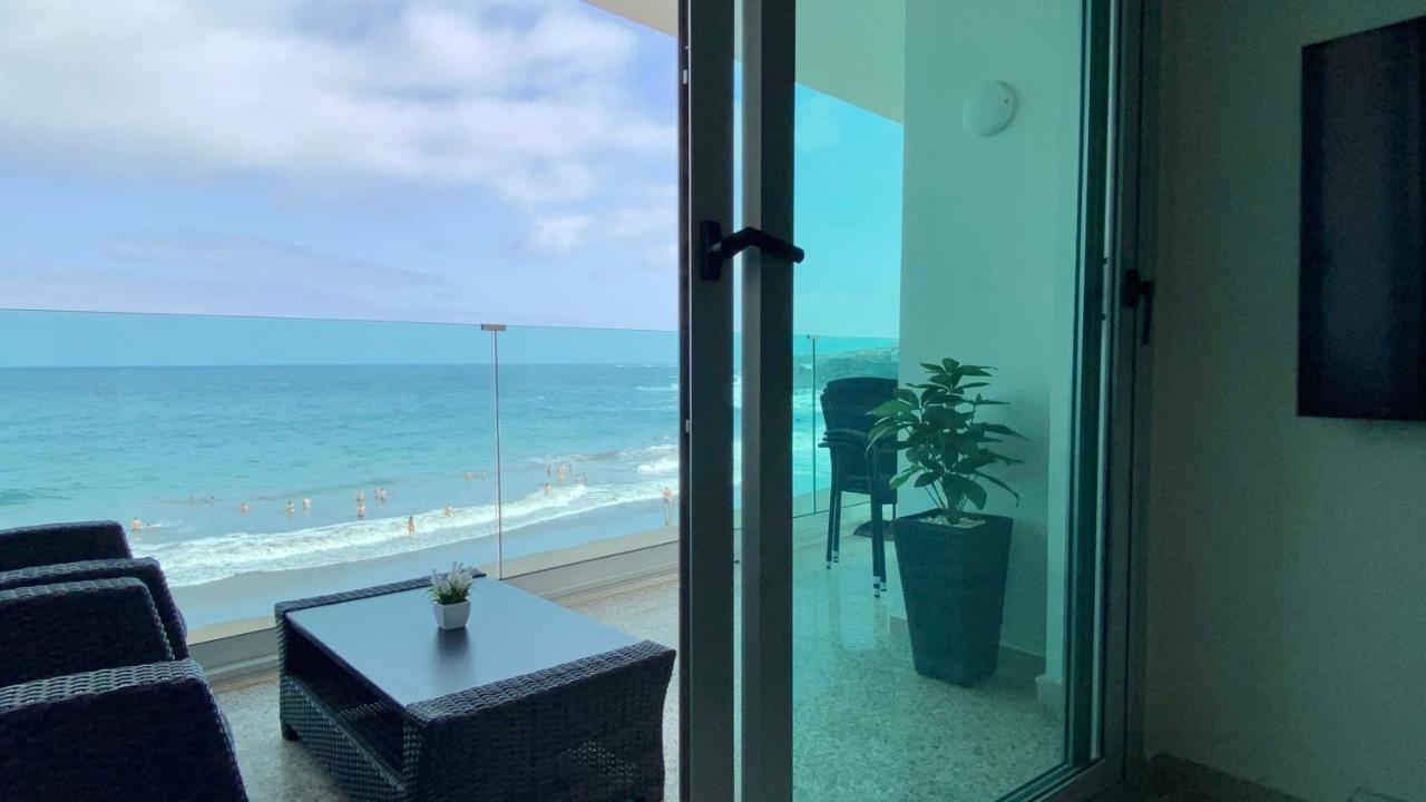 Frente al mar con gran terraza y hermosas vistas Las Palmas de Gran Canaria Exterior foto